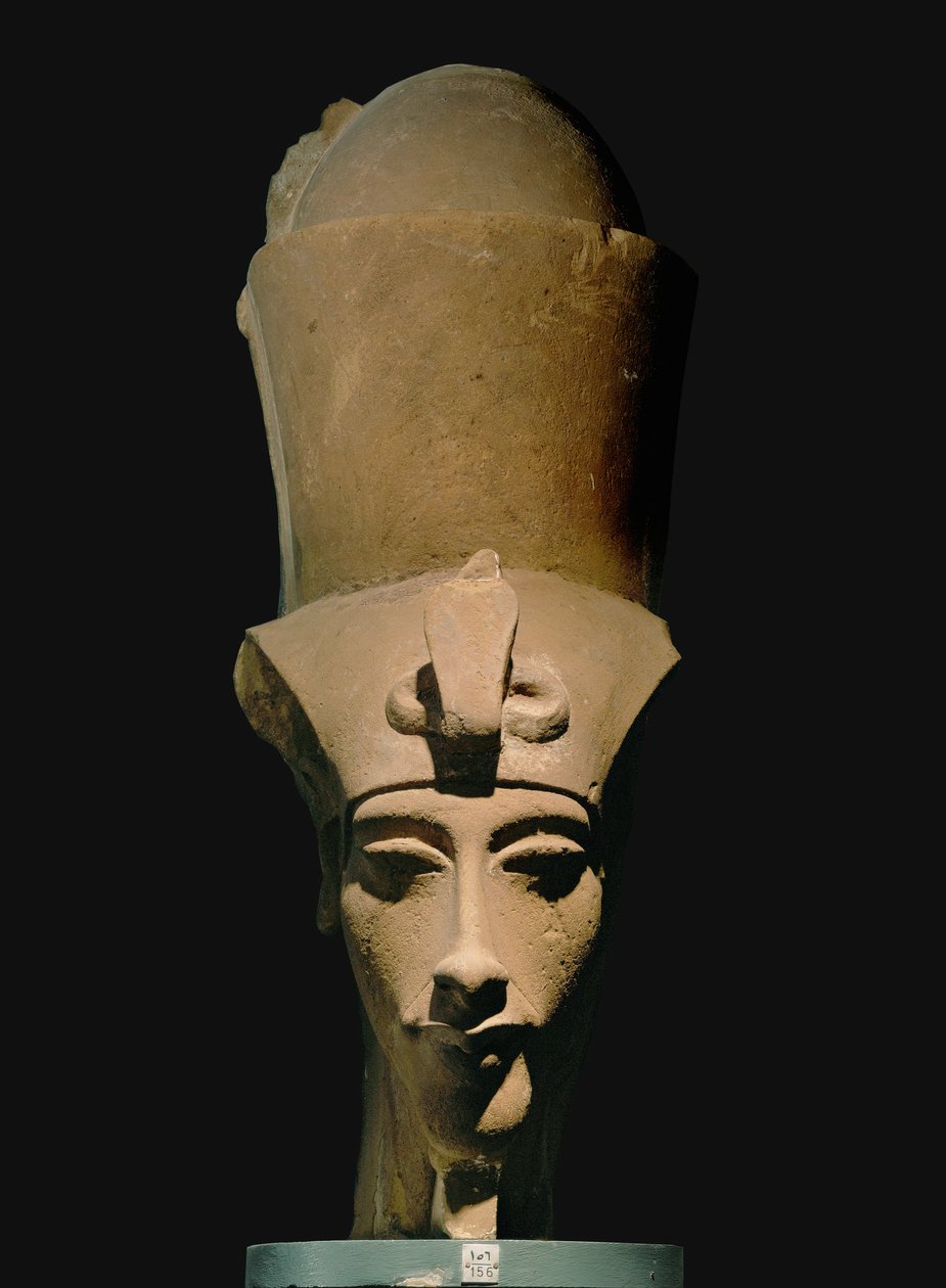 Amenhotep IV mit Doppelkrone von Egyptian 18th Dynasty