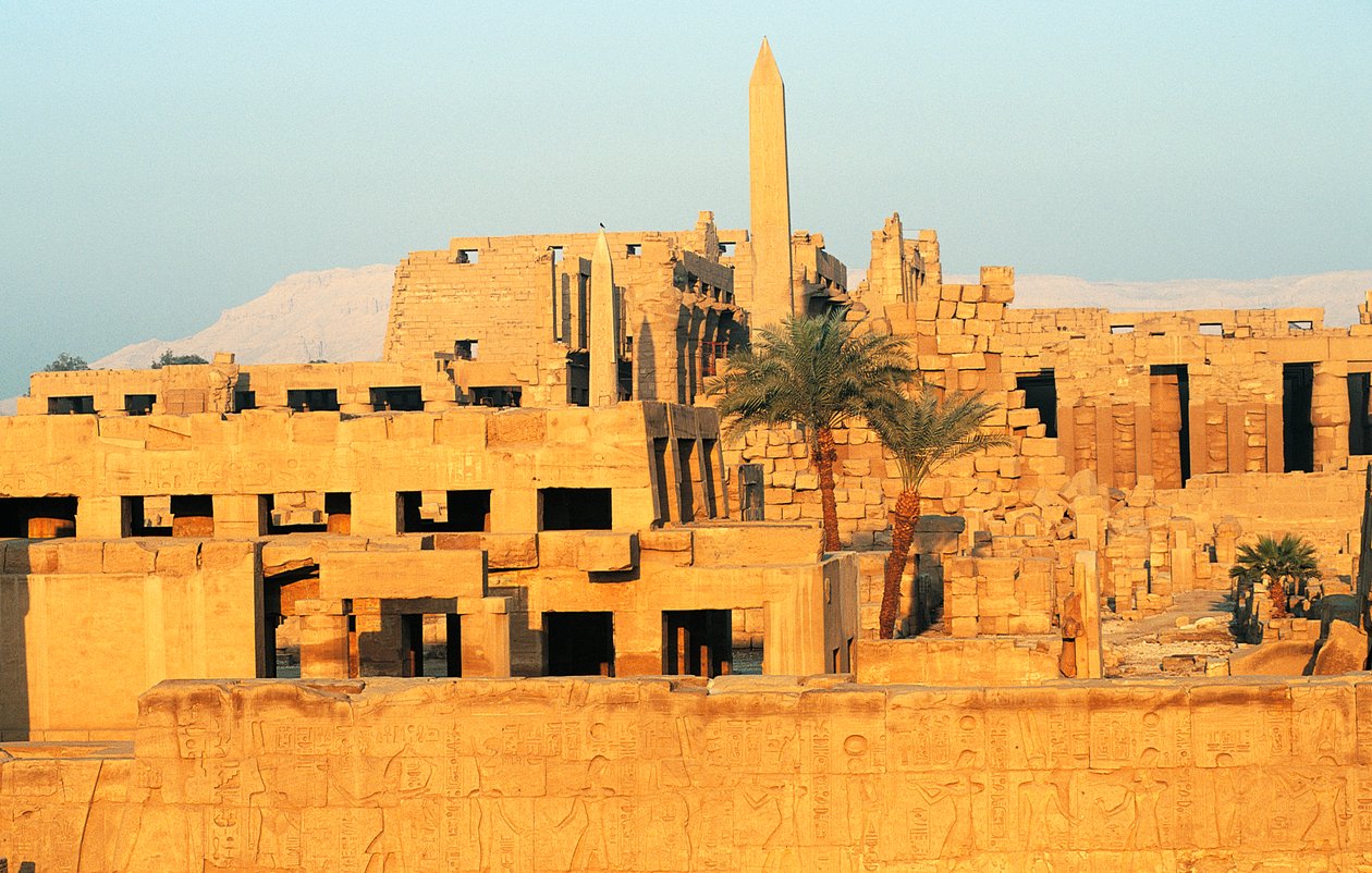 Großer Tempel des Amun, östlicher Sektor, Karnak-Tempelkomplex, Luxor, Theben (Unesco-Welterbeliste) von Egyptian 18th Dynasty