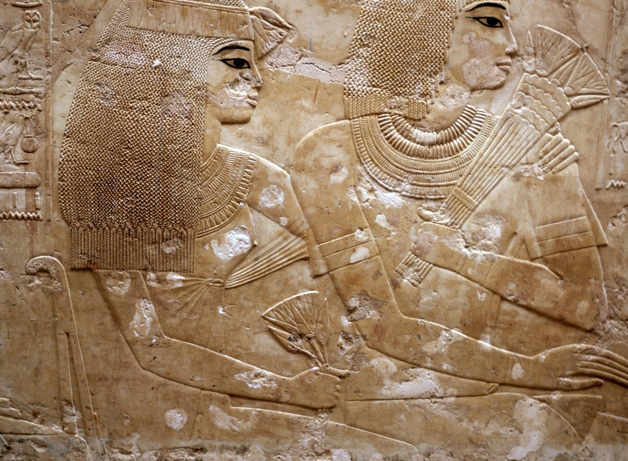 Ramose und seine Frau (Relief) von Egyptian 18th Dynasty
