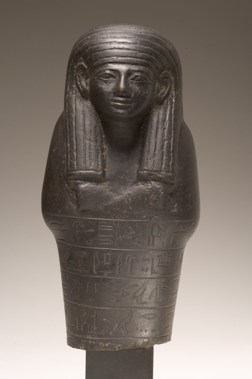 Shabti-Figur für Amenemhat, Neues Reich (Diorit) von Egyptian 18th Dynasty