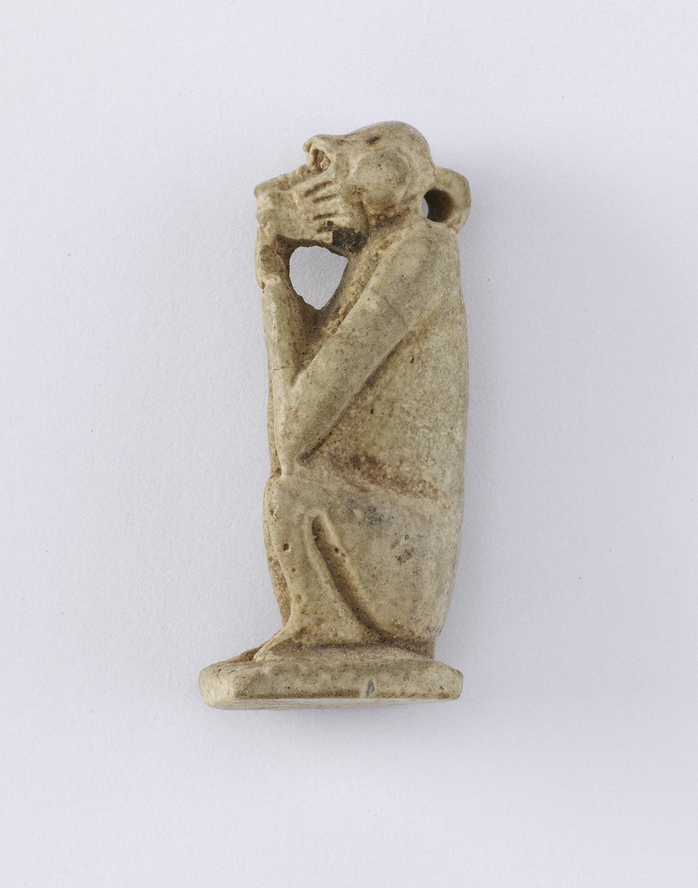 Sitzender Affe, Neues Reich, ca. 1292-1190 v. Chr. von Egyptian 19th Dynasty