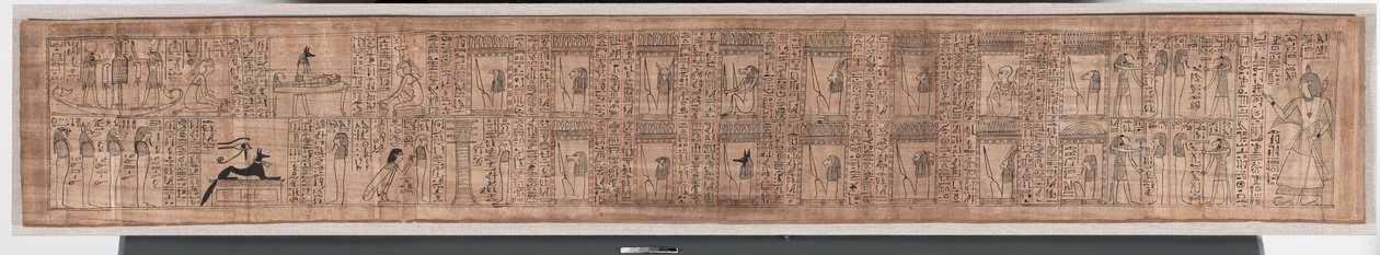 Totenbuch des Hori, ca. 1969-945 v. Chr. von Egyptian 21st Dynasty