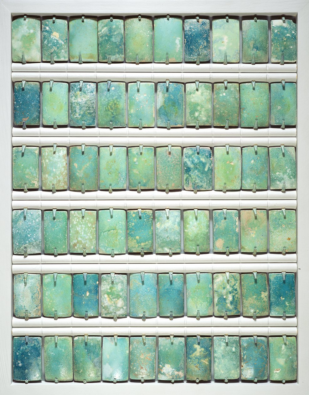 Fliesen, aus der Stufenpyramide von Djoser, Sakkara, Altes Reich, 2667-2648 v. Chr. von Egyptian 3rd Dynasty