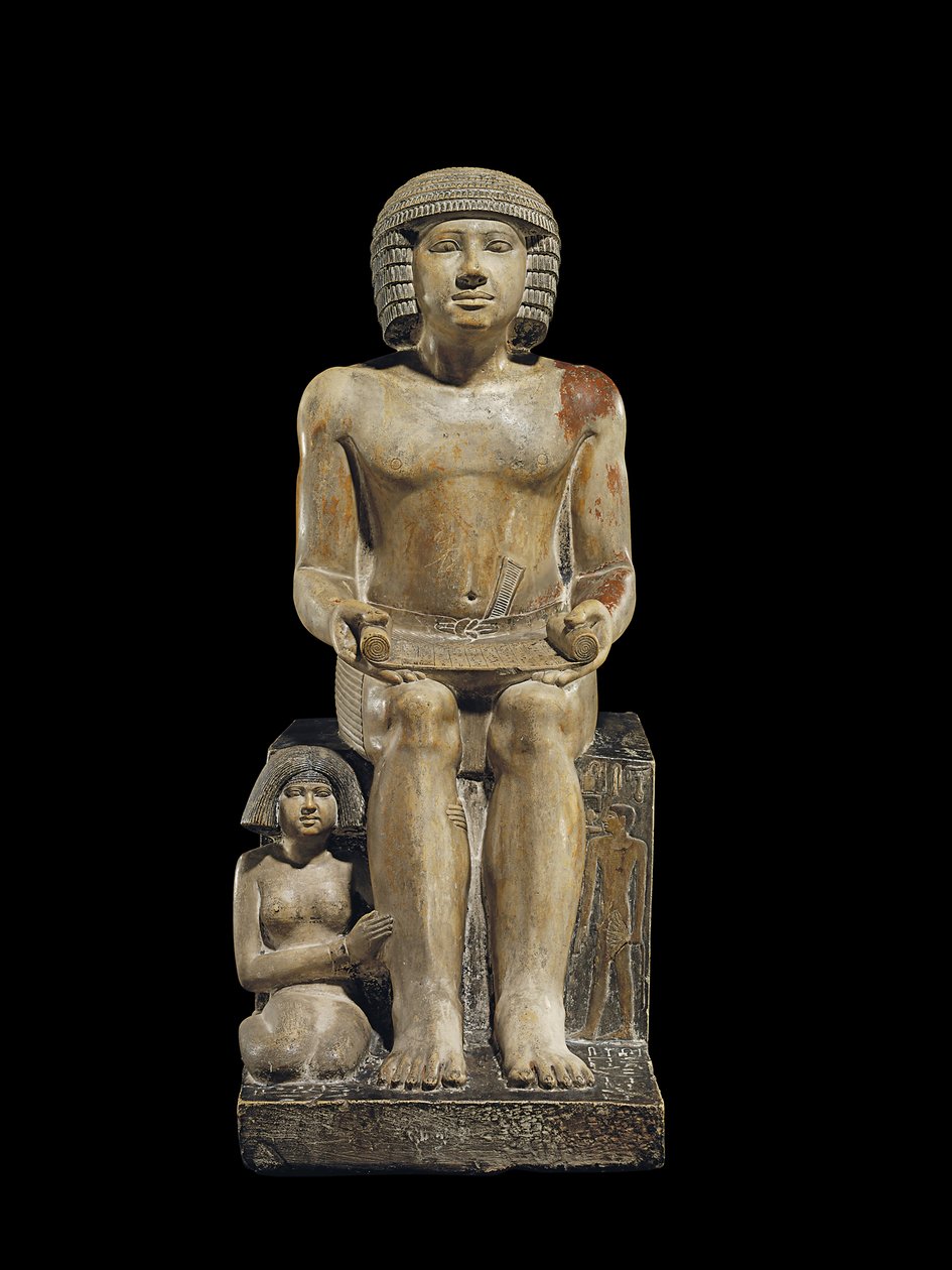 Statue für den Inspektor der Schreiber Sekhemka, ca. 2400-2300 v. Chr. von Egyptian 5th Dynasty