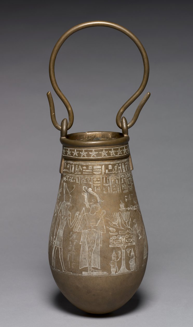 Dekorierte Situla, 305-30 v. Chr. von Egyptian Ptolemaic Period