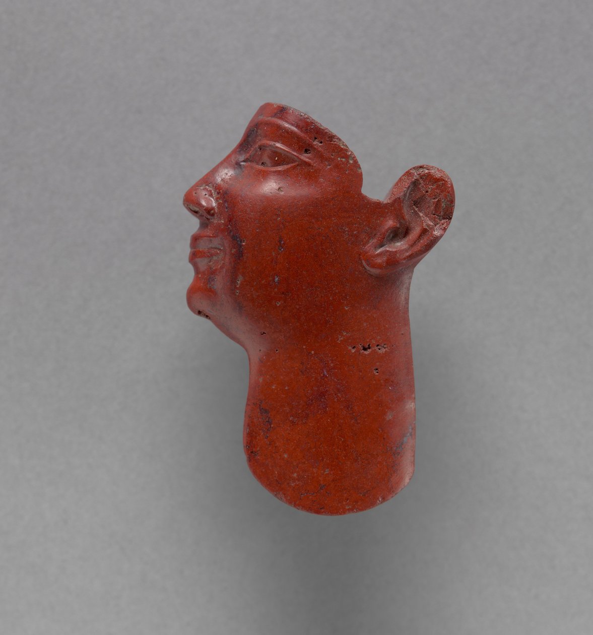 Einlage: Kopf eines Königs, 380-246 v. Chr. von Egyptian Ptolemaic Period