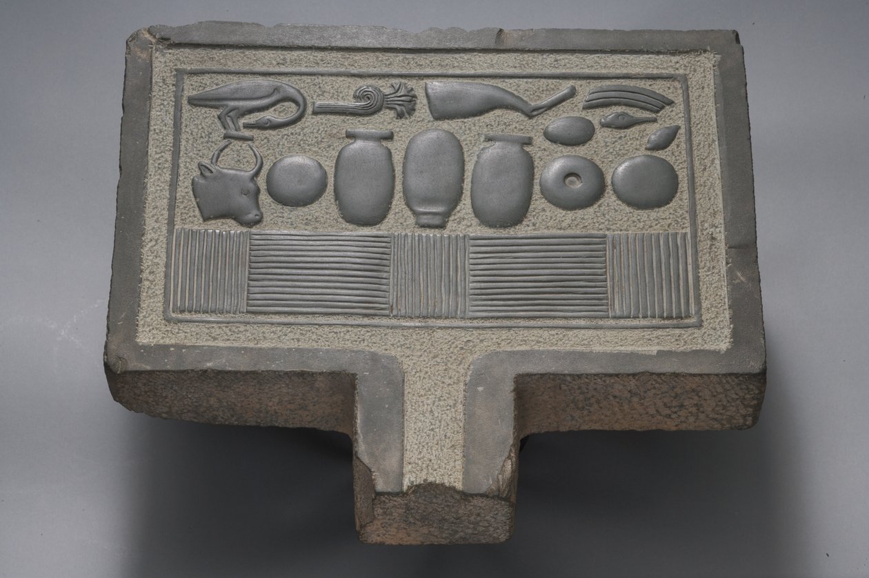Opfertisch von Egyptian Ptolemaic Period