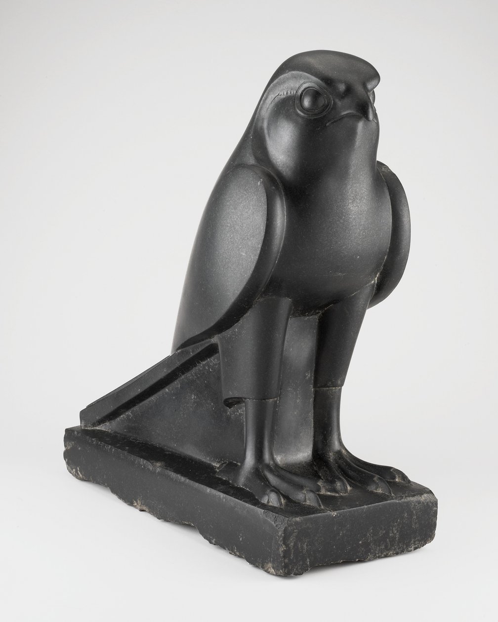 Statue des Gottes Horus als Falke, Ptolemäische Zeit von Egyptian Ptolemaic Period