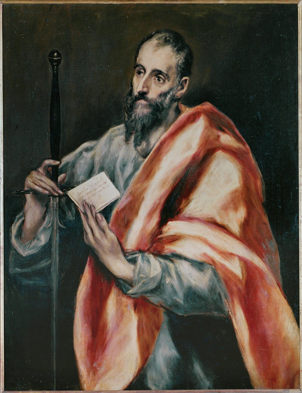 Heiliger Paulus, Apostel von El (1541-1614) Greco