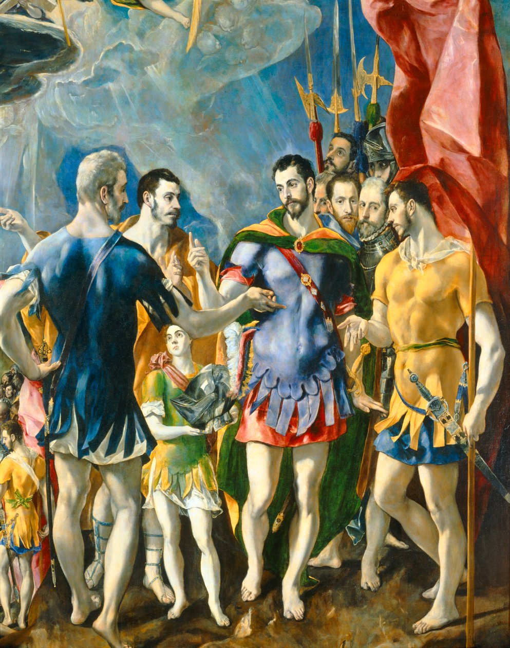 Die Thebaische Legion von El (1541-1614) Greco