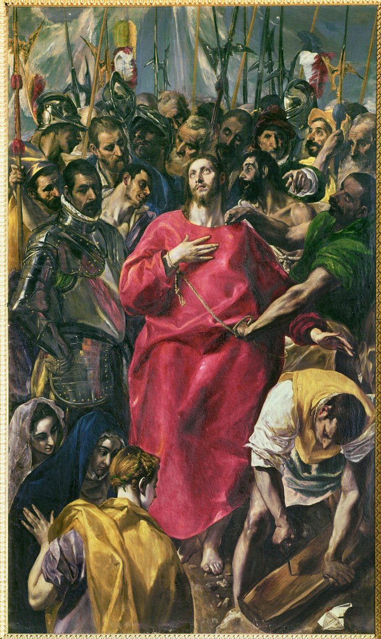 Die Entkleidung Christi von El (1541-1614) Greco