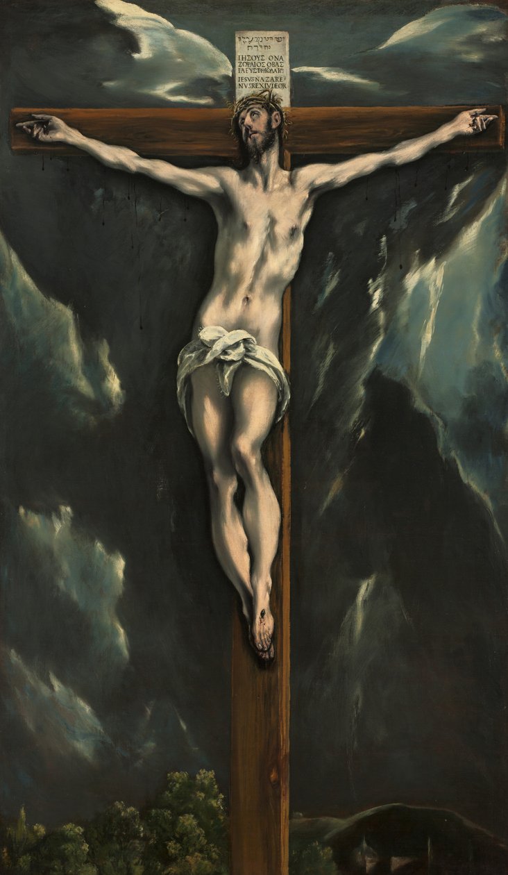 Christus am Kreuz, ca. 1600-10 von El Greco