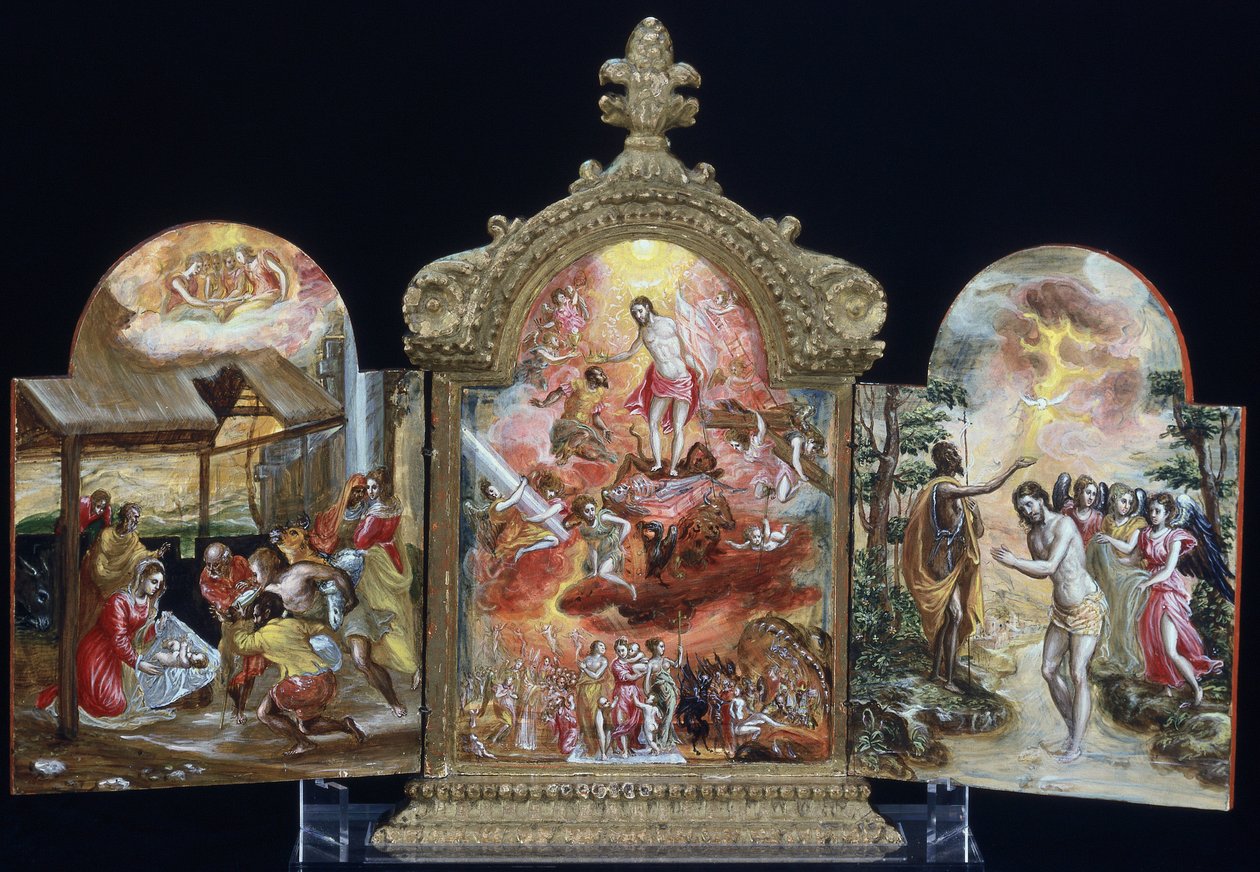 Tragbarer Altar von El Greco