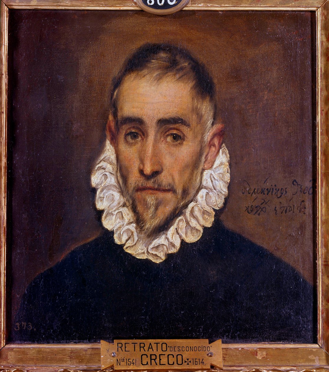 Porträt eines Gentlemans von El Greco