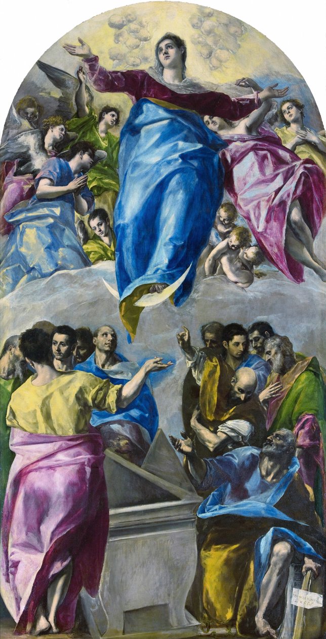 Himmelfahrt der Jungfrau von El Greco