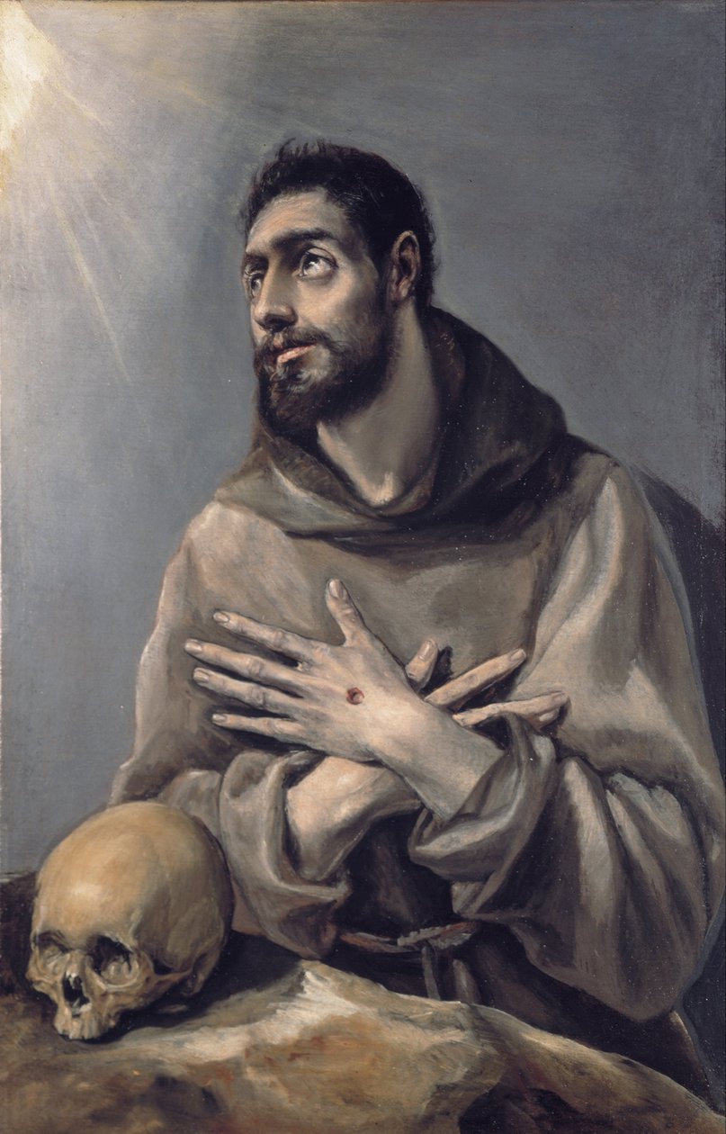Der heilige Franziskus in Ekstase von El Greco