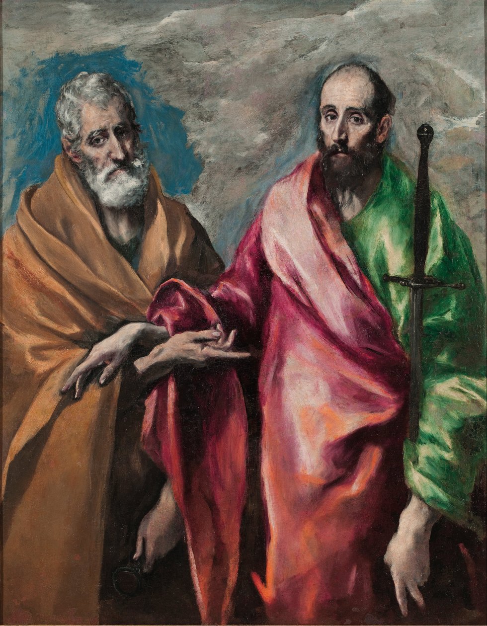 Der heilige Petrus und der heilige Paulus von El Greco