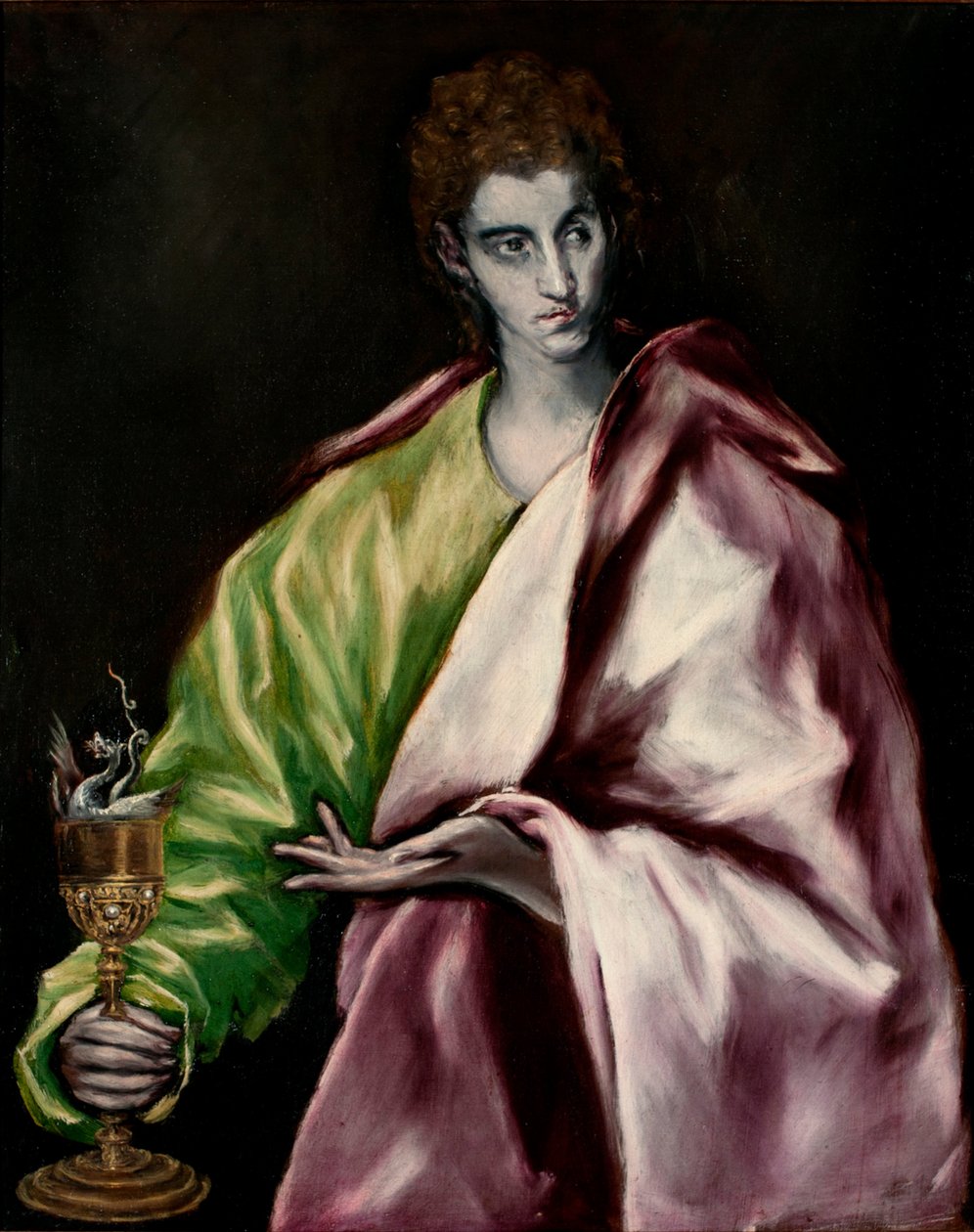 Der heilige Johannes der Evangelist von El Greco