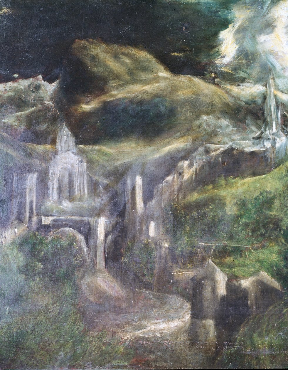 Die Unbefleckte Empfängnis (Detail) von El Greco
