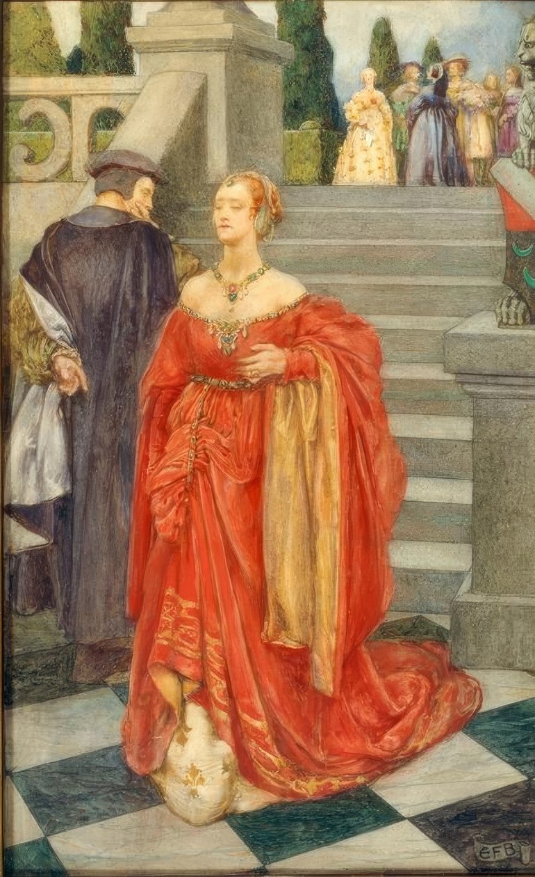 Aber wenn das Herz einen Schlag erleidet, wird der Schmerz so schnell vergehen, von Eleanor Fortescue Brickdale