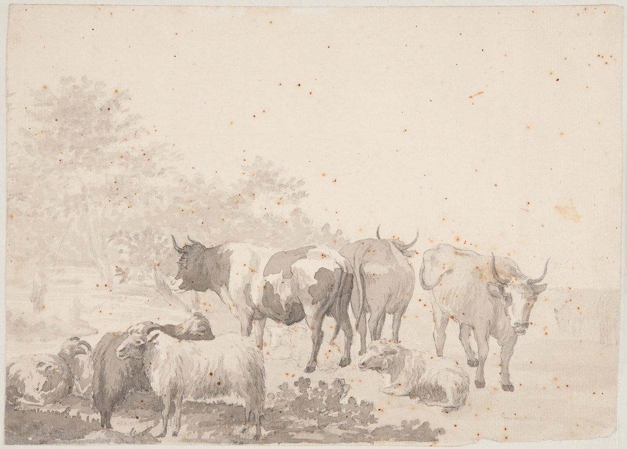 Rinderherde von Elias Martin