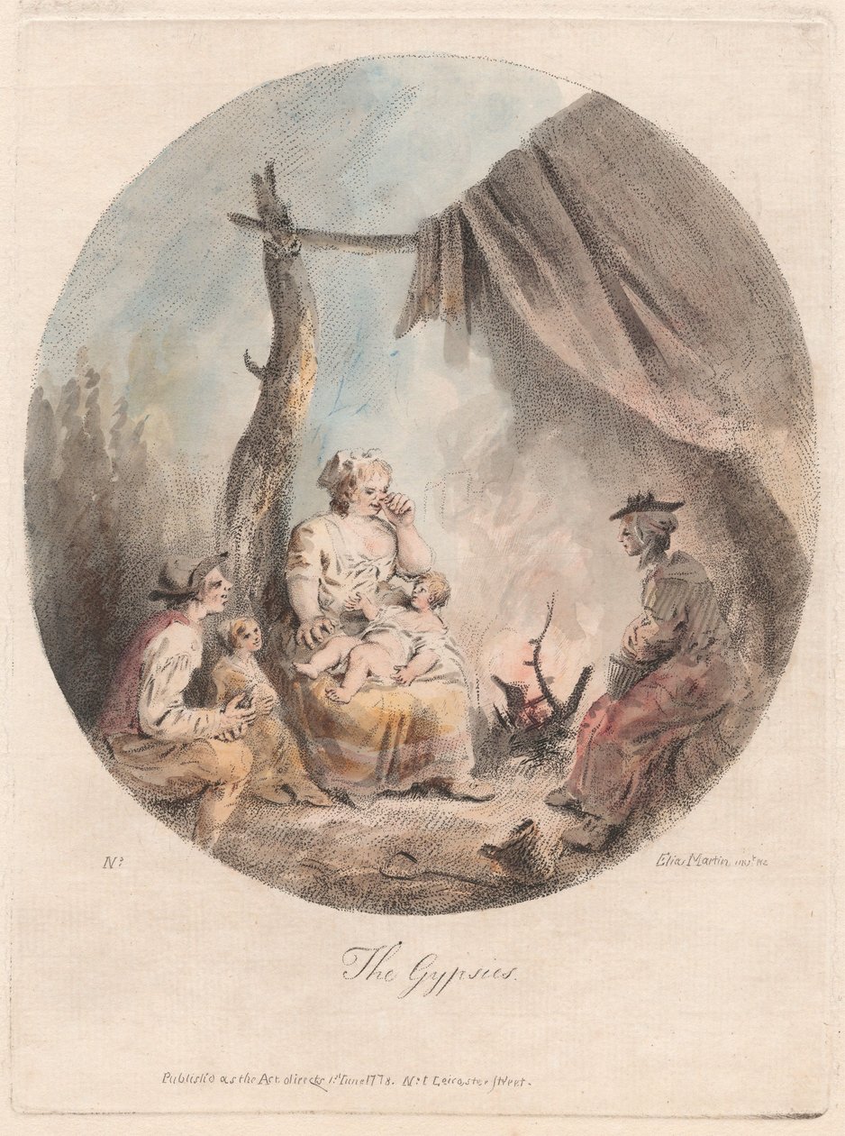 Die Zigeuner von Elias Martin