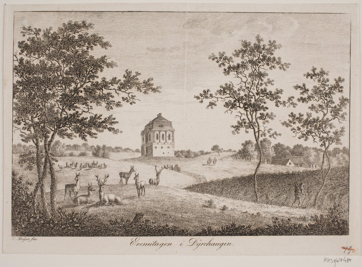 Die Eremitage im Dyrehaven von Elias Meyer