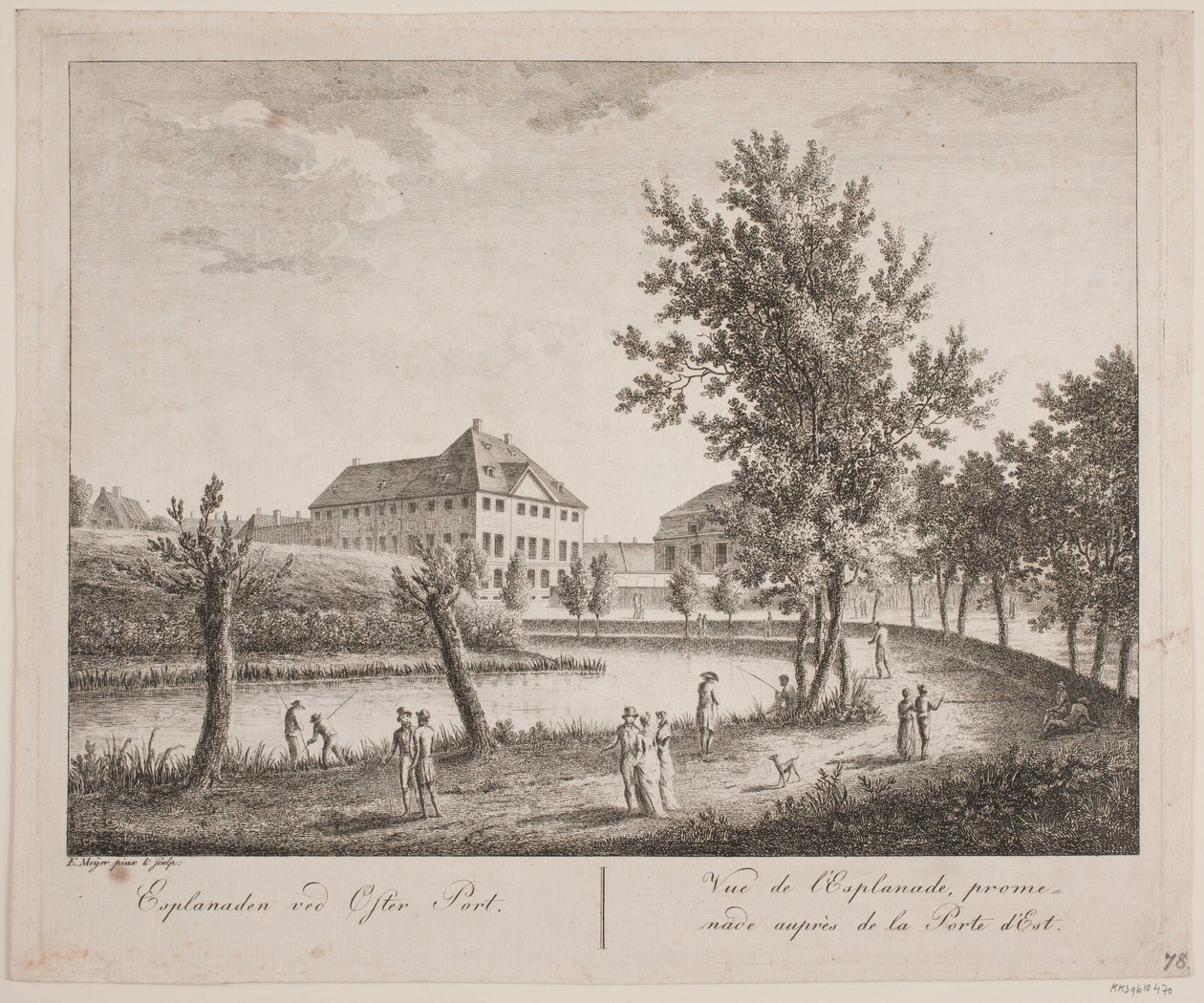 Die Esplanade bei Øster Port von Elias Meyer