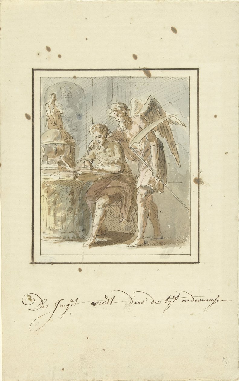 Die Jugend wird von der Zeit unterrichtet von Elias van Nijmegen