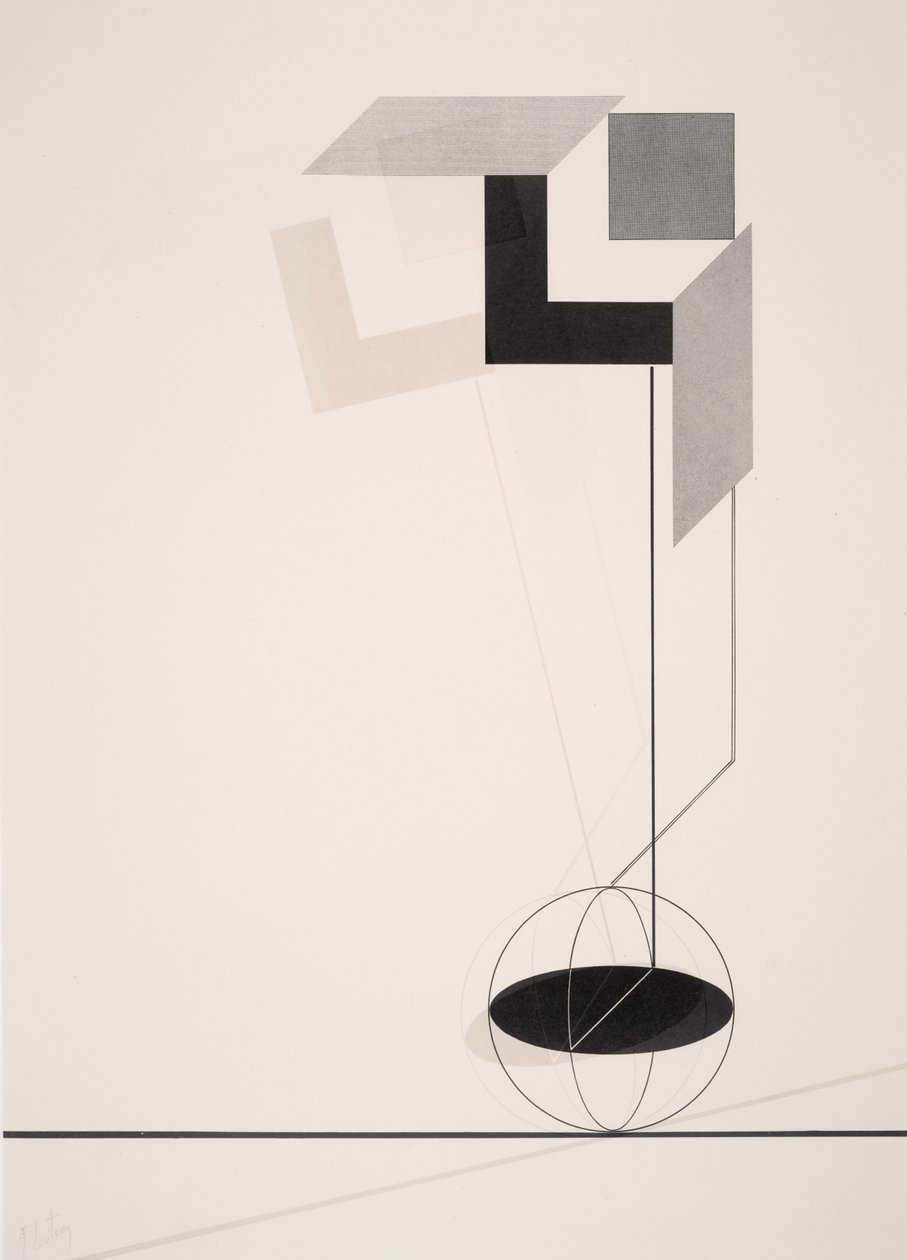 Ohne Titel von Eliezer Markowich Lissitzky