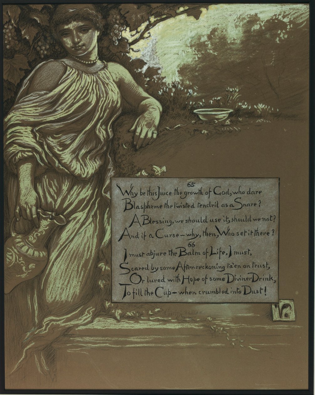 (Illustration für Rubáiyát von Omar Khayyám) Der Weinstock von Elihu Vedder