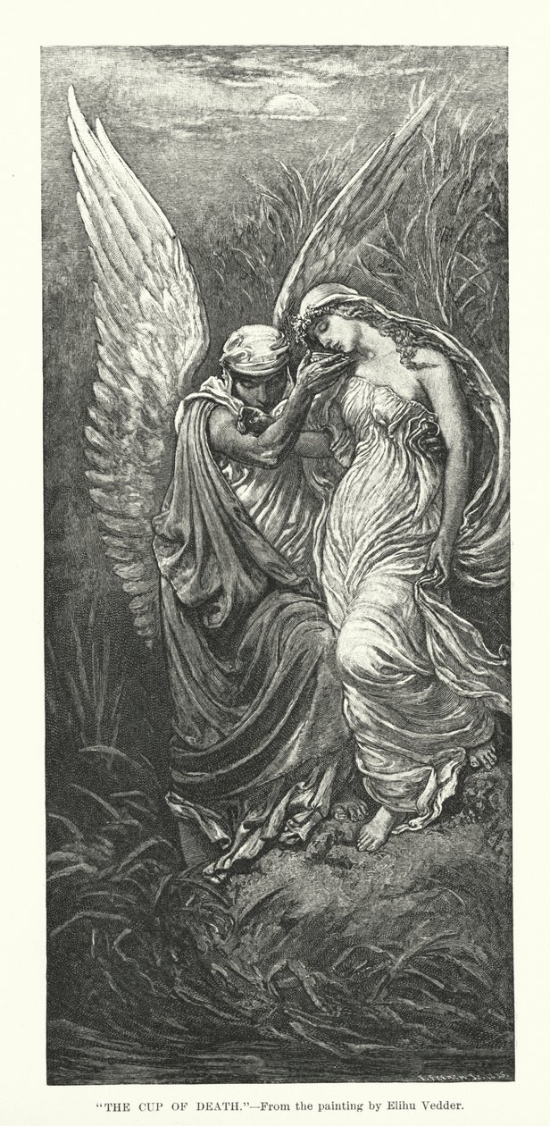 Der Kelch des Todes von Elihu Vedder