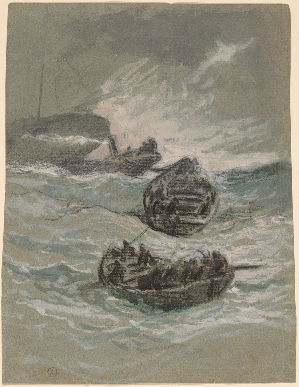 Das Schiffswrack von Elihu Vedder