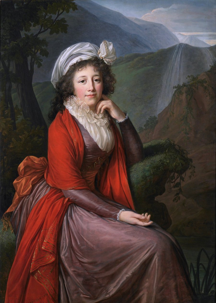 Porträt der Gräfin Maria Theresia Bucquoi, geborene Parr von Élisabeth Louise Vigée Le Brun