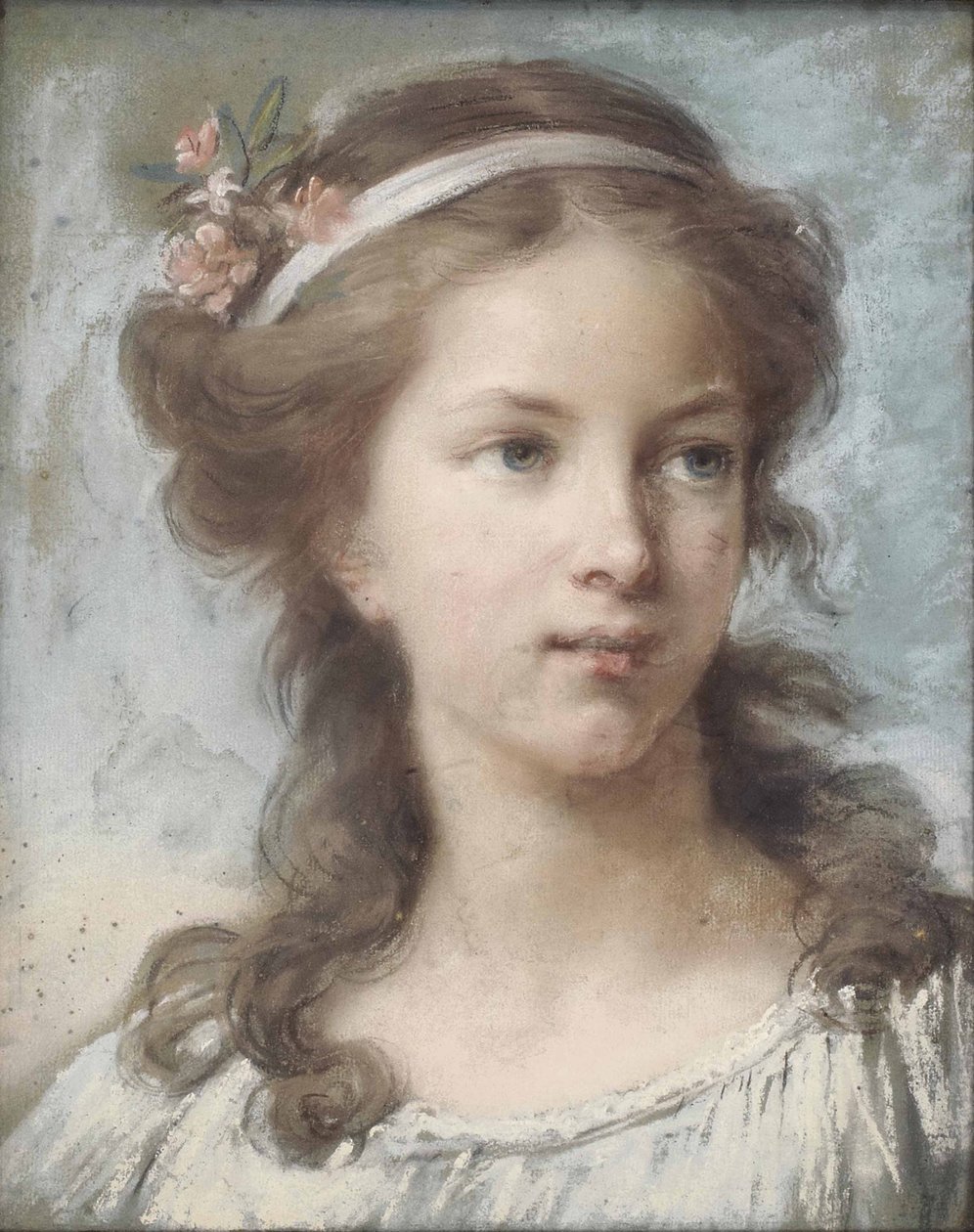 Porträt eines jungen Mädchens von Élisabeth Louise Vigée Le Brun