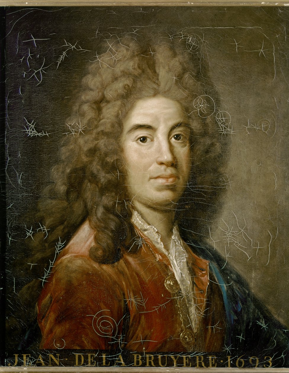 Jean de La Bruyère, Porträt. 1775 von Elisabeth Louise Vigee Lebrun