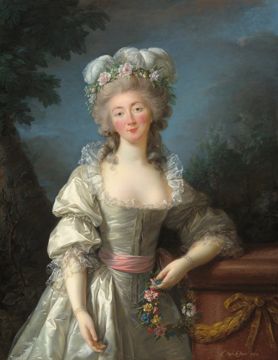 Madame du Barry, 1782 von Elisabeth Louise Vigee Lebrun