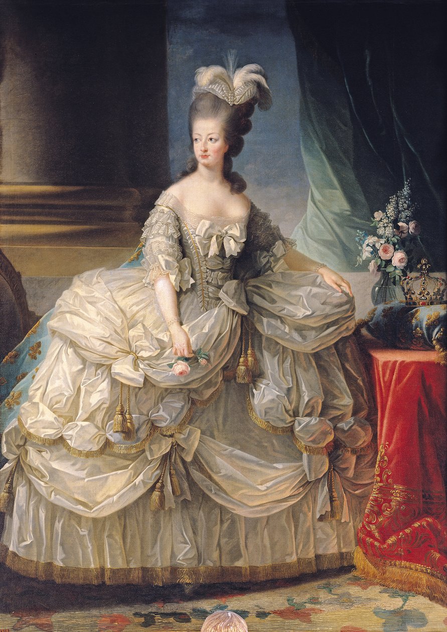 Marie Antoinette (1755-93) Königin von Frankreich, 1779 von Elisabeth Louise Vigee Lebrun