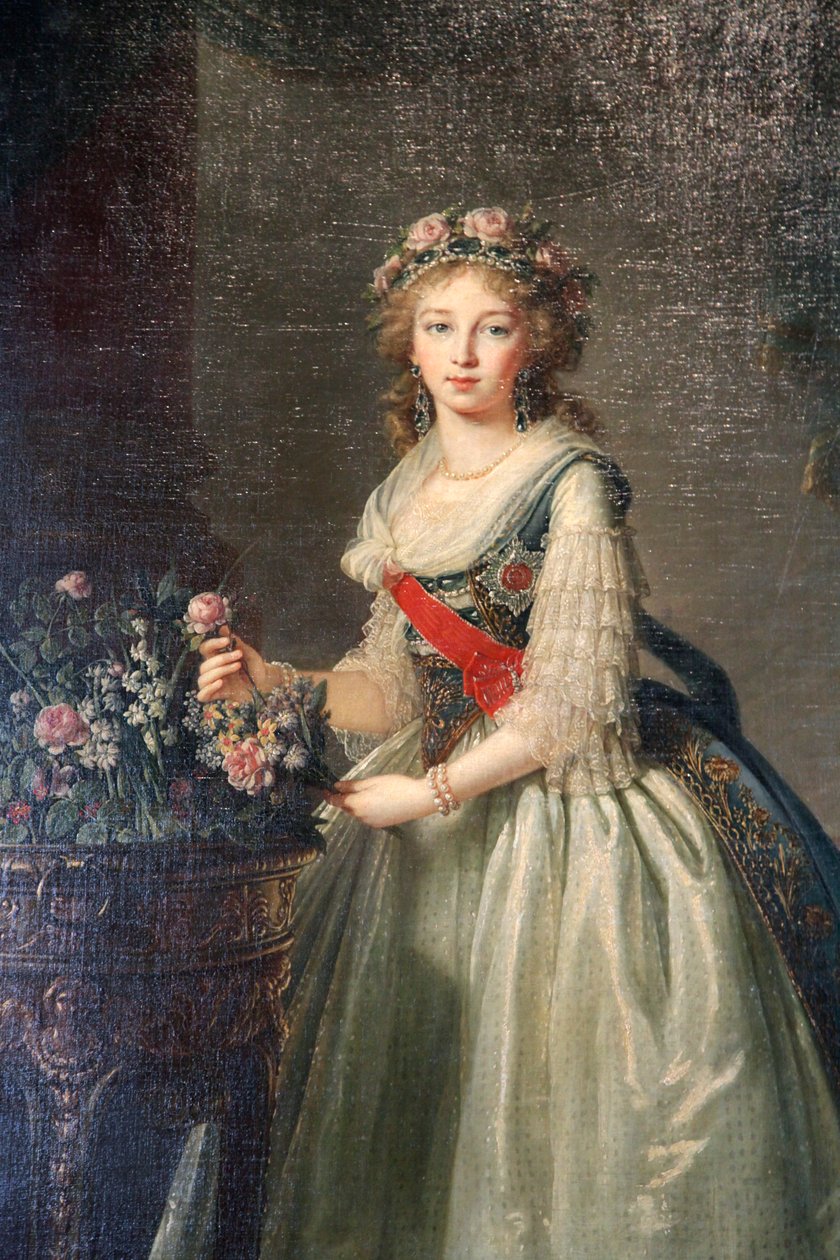 Porträt der Großherzogin Elisabeth Alexejewna, 1795 von Elisabeth Louise Vigee Lebrun