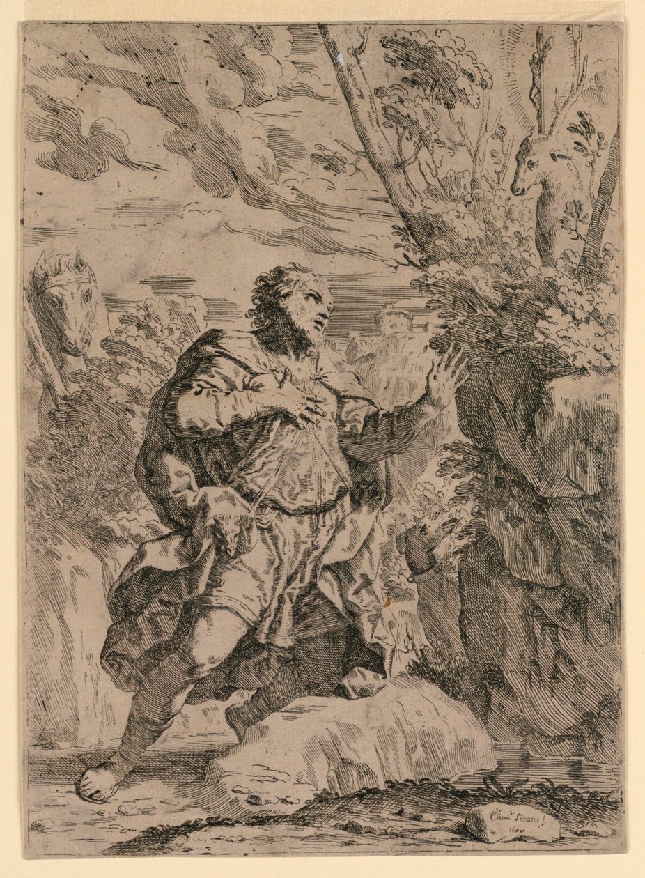 Heiliger Eustachius von Elisabetta Sirani