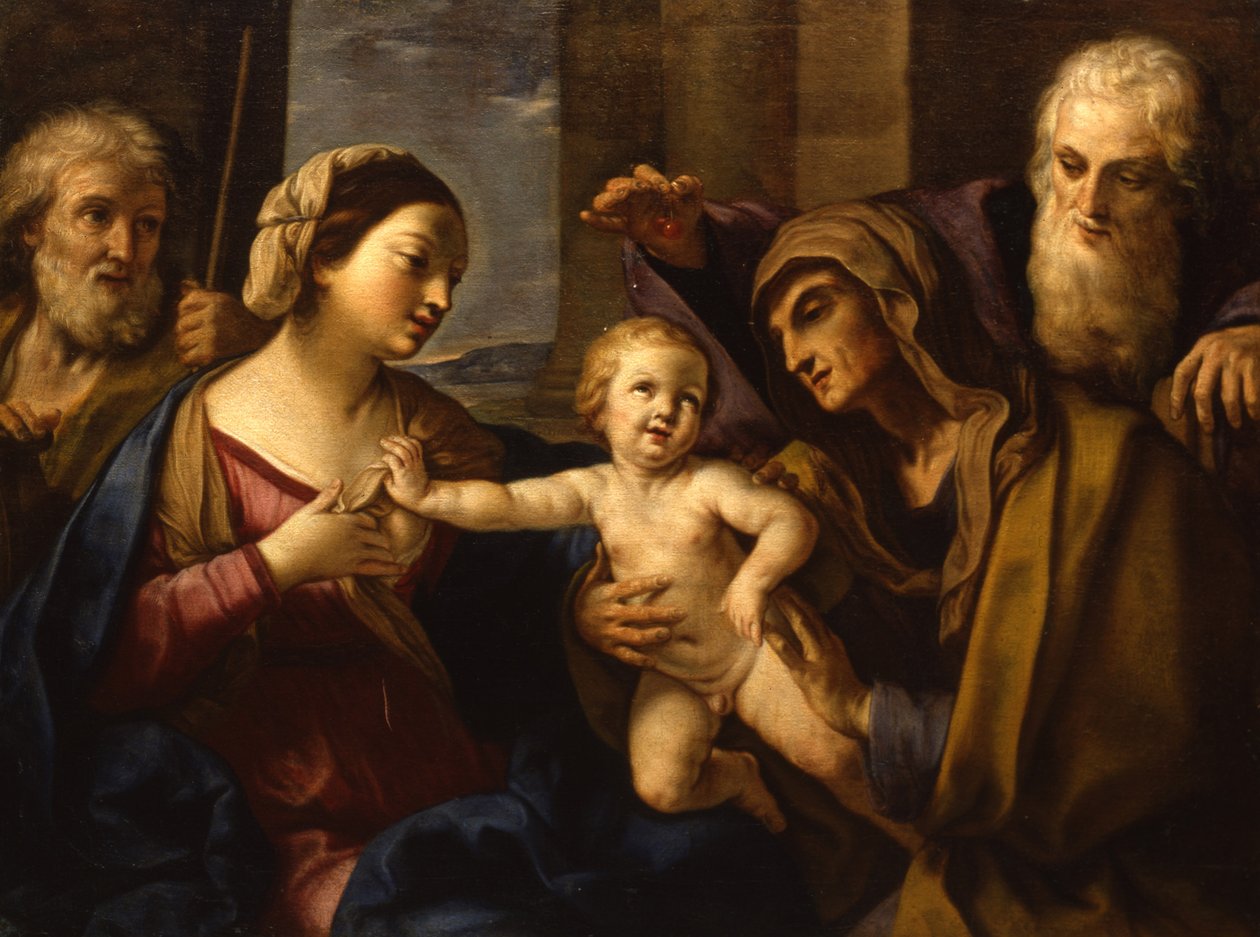 Die Heilige Familie von Elisabetta Sirani