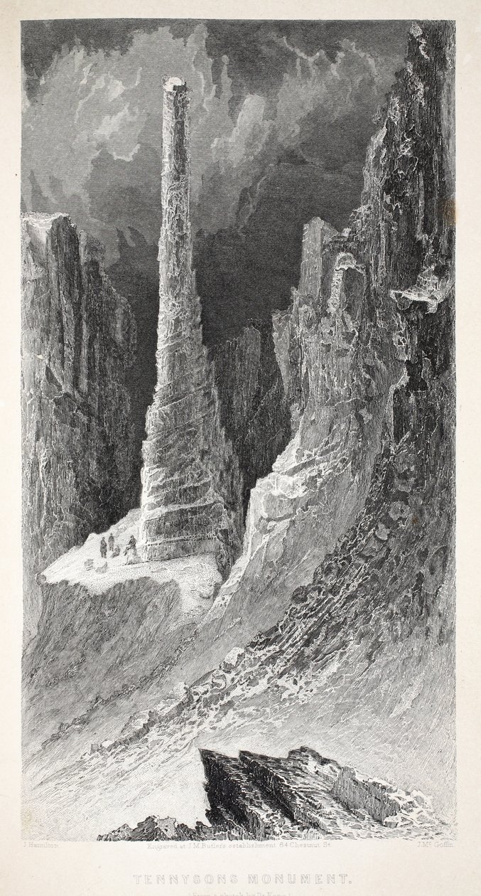 Tennysons Denkmal, Illustration aus 
