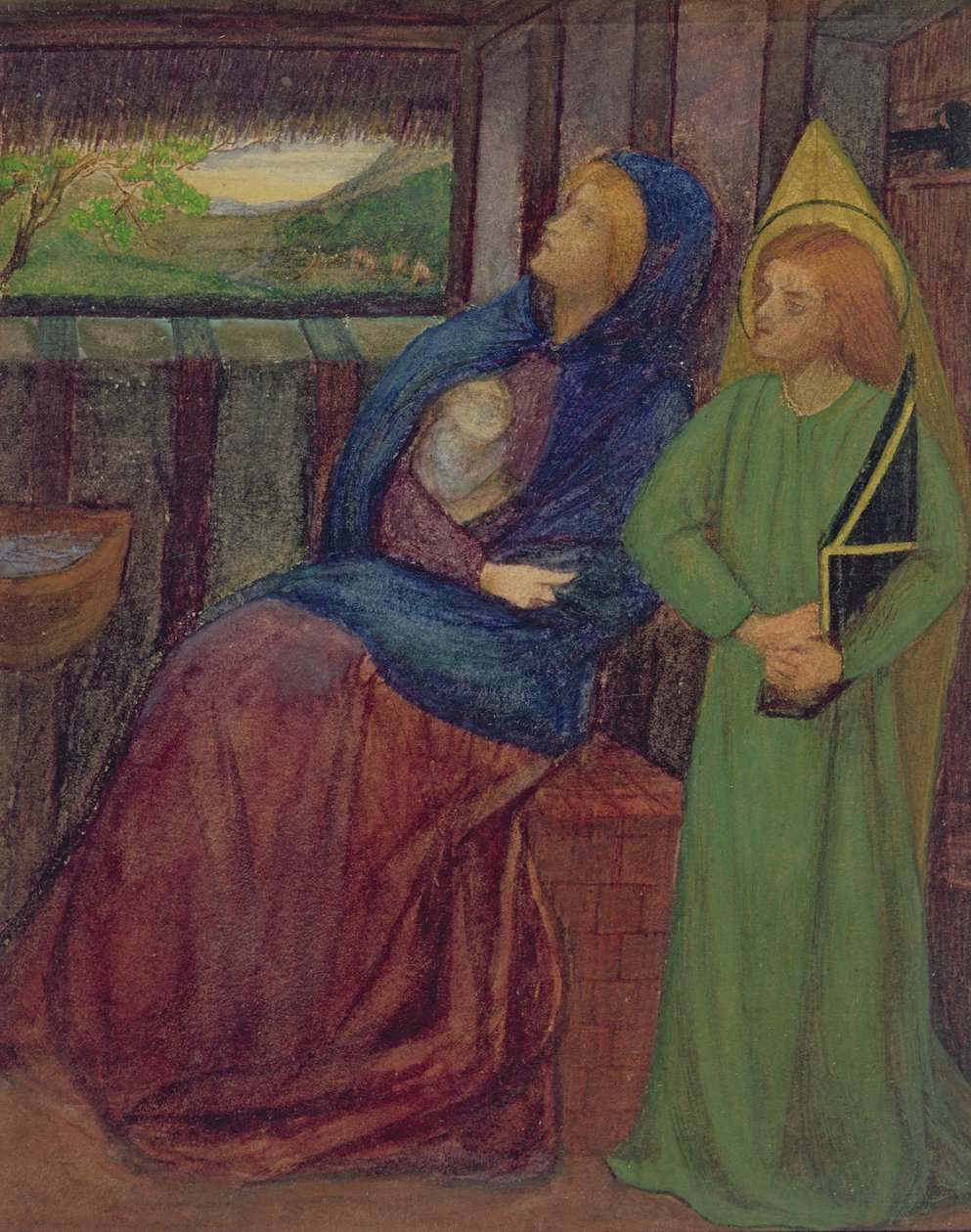 Heilige Familie, ca. 1856 von Elizabeth Eleanor Siddal