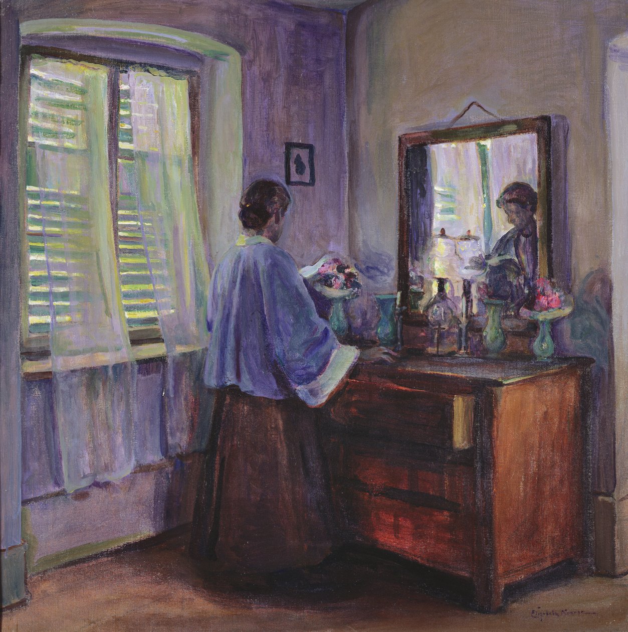 Die geschlossenen Fensterläden von Elizabeth Nourse