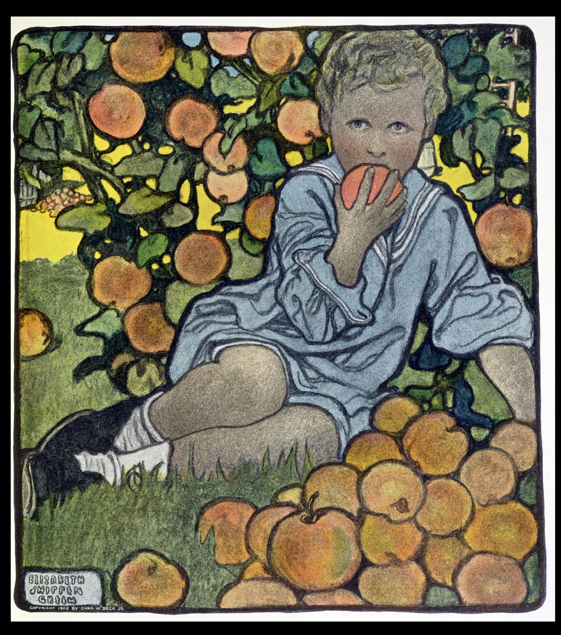 Der Obstgarten von Elizabeth Shippen Green
