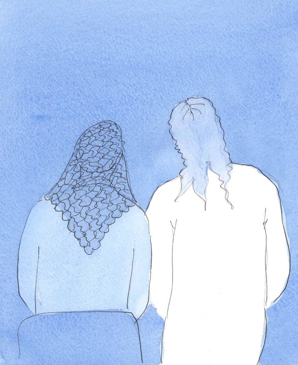 Christus ist ein wahrer Freund und Begleiter für diejenigen, die an Ihn glauben und Ihn lieben, 2004 von Elizabeth Wang