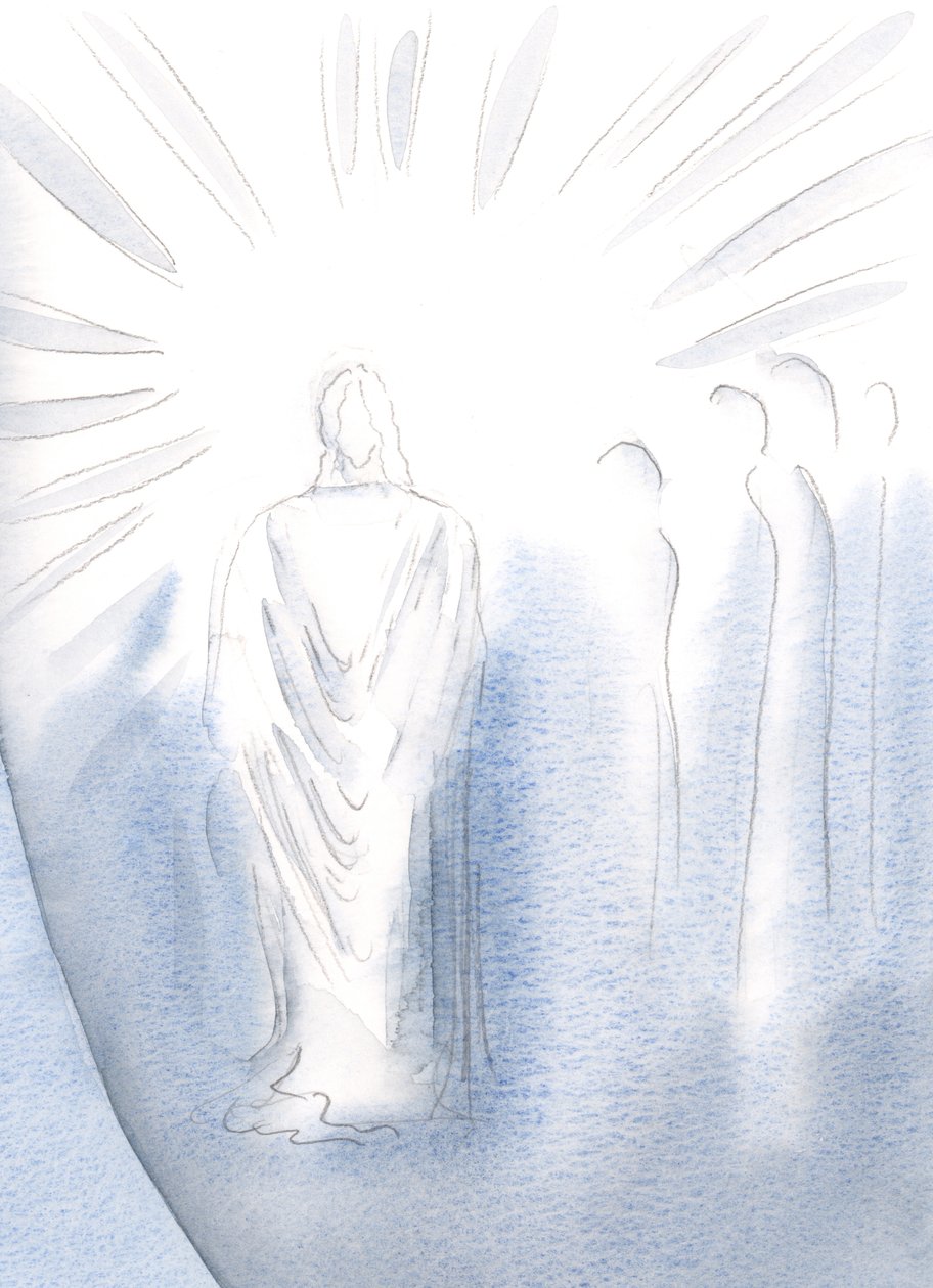 Christus ist hinter zwei Schleiern verborgen von Elizabeth Wang