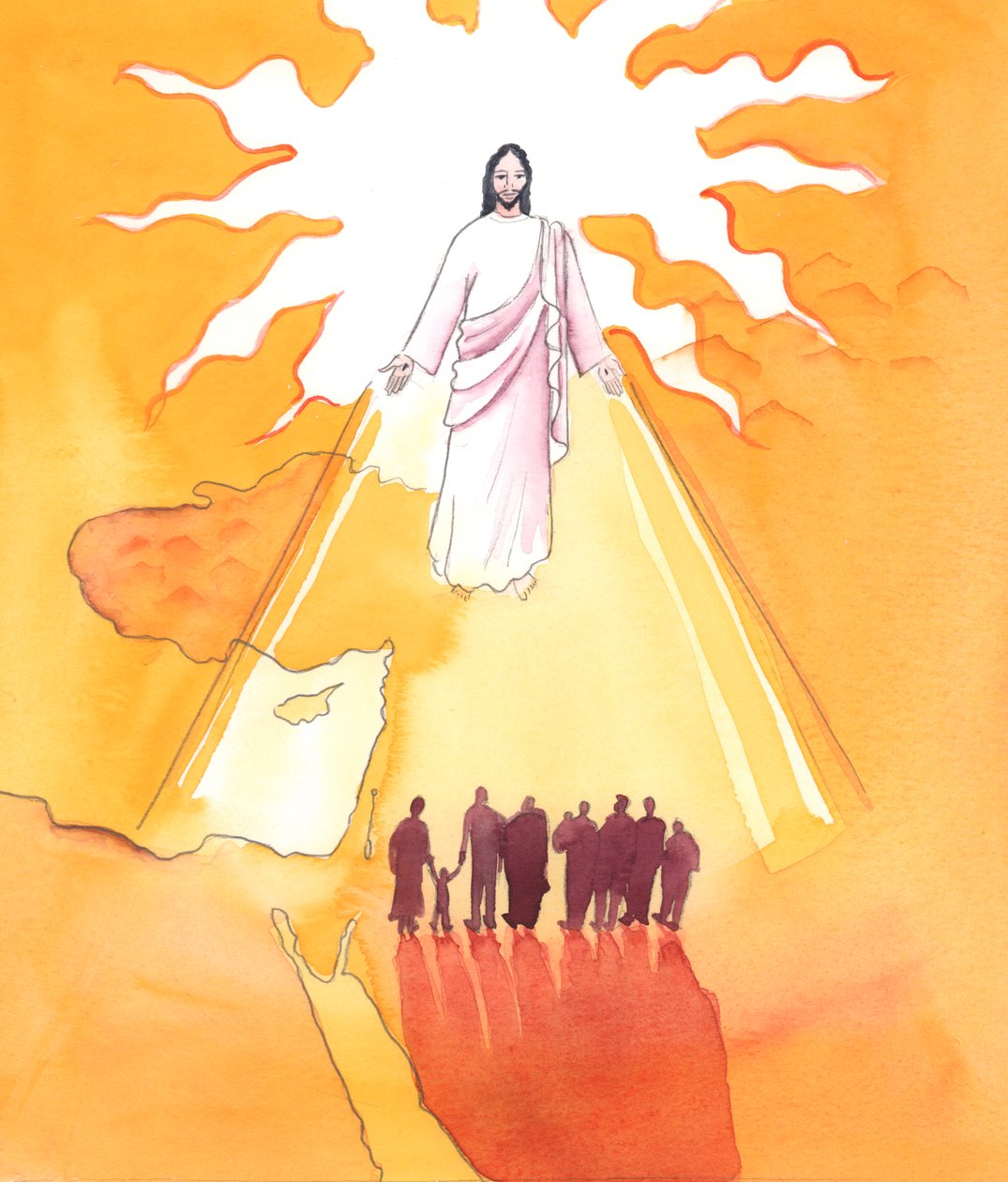 Christus sehnt sich danach, dass alle Menschen, von denen er geboren wurde, erkennen, dass er der von den Propheten verheißene ist von Elizabeth Wang