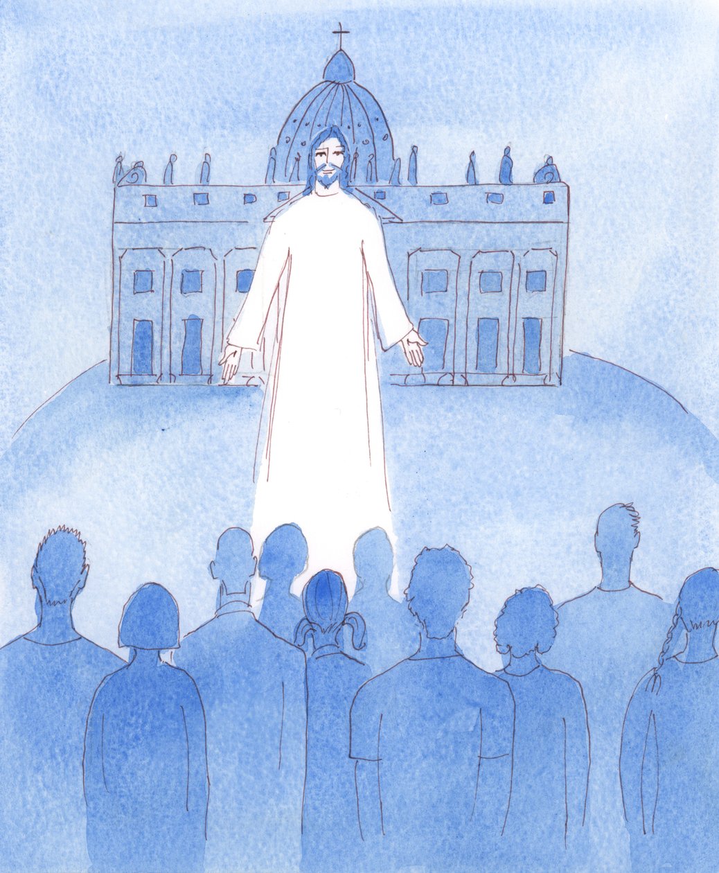 Christus erzählte mir von der Botschaft, die er allen bietet, die von der Lehre der katholischen Kirche abweichen von Elizabeth Wang