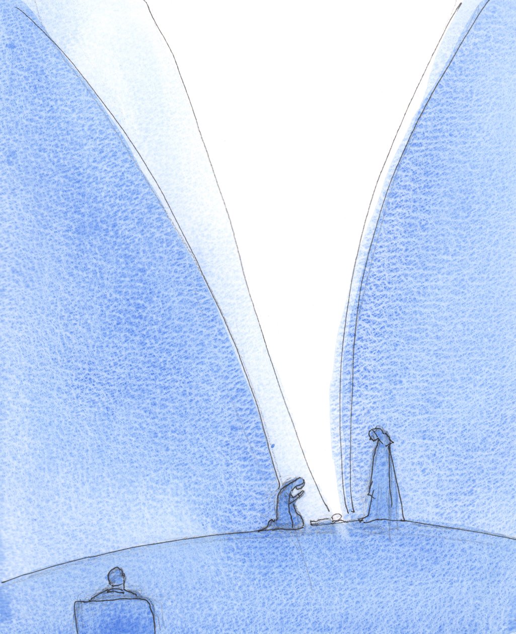 Gott der Sohn wurde von der seligen Jungfrau Maria geboren von Elizabeth Wang